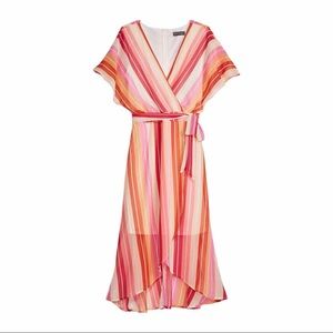 NWT New Directions Striped Print Dress